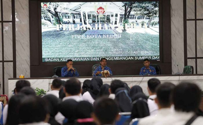 263 Calon PPPK Teken Perjanjian Kerja, Pemkot Kediri Ingin Dedikasi dan Kinerja Lebih Baik