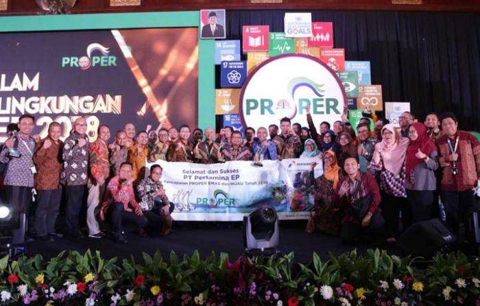 Pertamina EP Raih Proper Hijau dari Kementerian KLHK Pertamina EP Raih Proper Hijau dari Kementerian KLHK