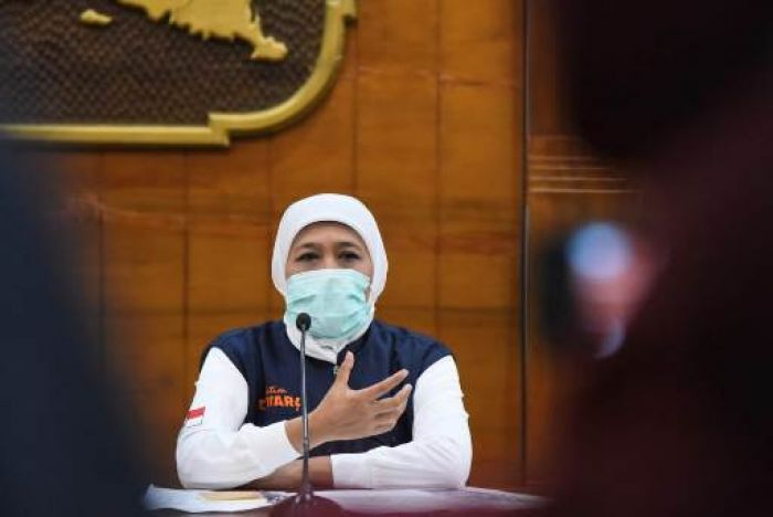 ​Gubernur Khofifah Sinergi dengan PMI untuk Pemulasaraan Jenazah Covid-19