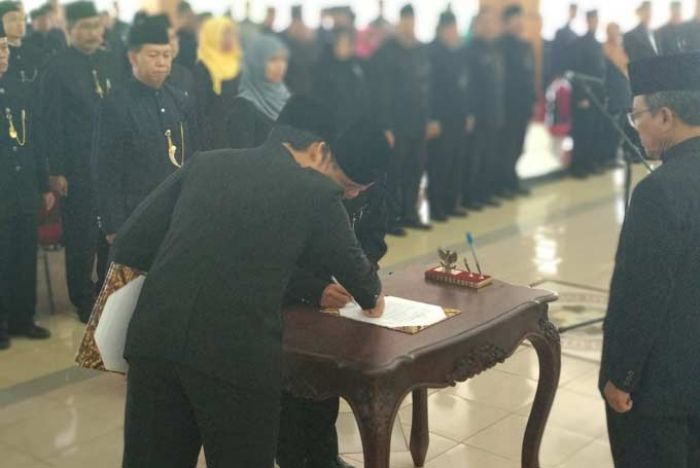 Menjelang Lebaran, Ratusan Pejabat di Pacitan Dimutasi