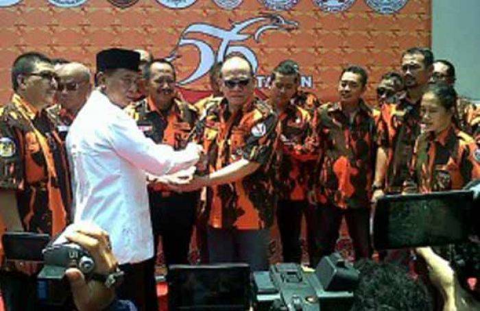 Pemuda Pancasila Dukung Rasiyo-Lucy, Rasiyo Mengaku Sudah Berkawan Lama Pemuda Pancasila Dukung Rasiyo-Lucy, Rasiyo Mengaku Sudah Berkawan Lama