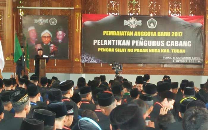 470 Anggota Baru Pagar Nusa Tuban Dibaiat
