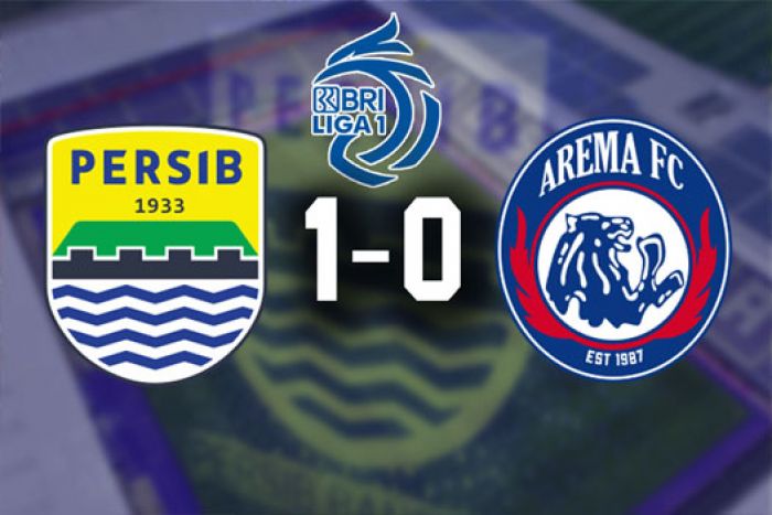 Hasil Liga 1: Persib Bandung Sukses Bungkam Arema FC 1-0