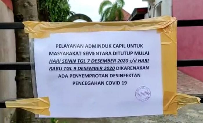 Dua Kantor OPD Kota Blitar Ditutup Tiga Hari Usai Pegawai Terpapar Covid-19 Dua Kantor OPD Kota Blitar Ditutup Tiga Hari Usai Pegawai Terpapar Covid-19