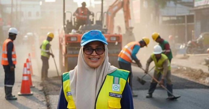 Kemantapan Jalan Capai 70 Persen, DPUTR Gresik Fokus Hotmix dan Pembangunan Jembatan