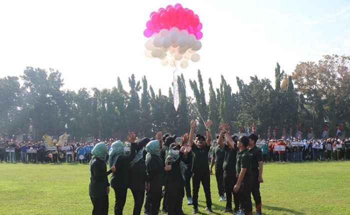 Peringati HUT RI ke-77, Pemkab Jombang Gelar Pekan Olahraga