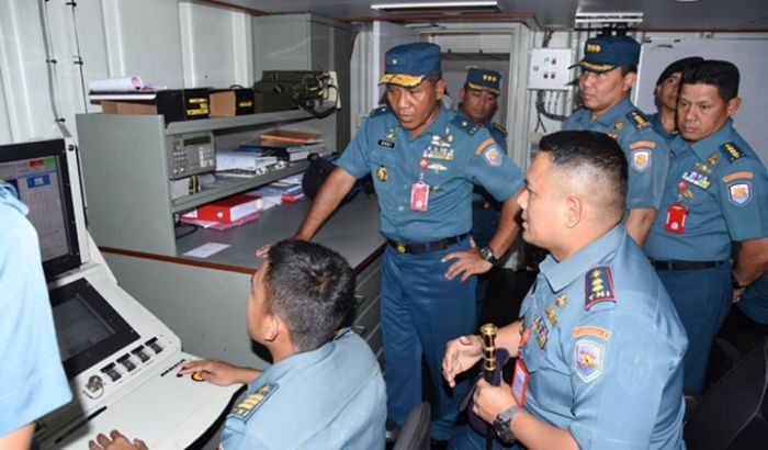 Persiapan Latgab TNI 2019, Kaskoarmada II Cek Langsung KRI Sultan Iskandar Muda Persiapan Latgab TNI 2019, Kaskoarmada II Cek Langsung KRI Sultan Iskandar Muda