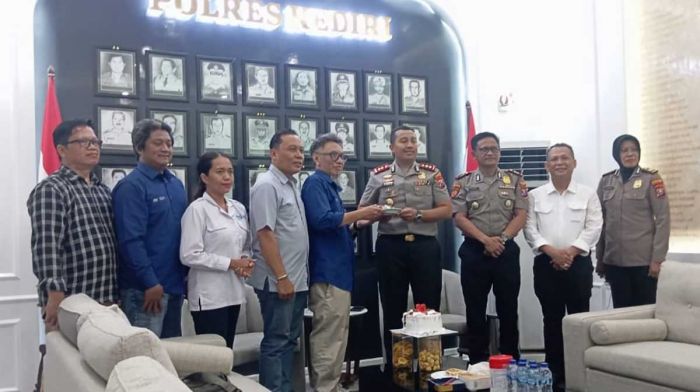 Kapolres Kediri Beri Kejutan untuk PWI di Peringatan HPN 2026