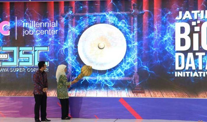 Jelang Berakhirnya 99 Hari Kerja Pertama, Gubernur Khofifah Launching MJC, EJSC, dan Big Data