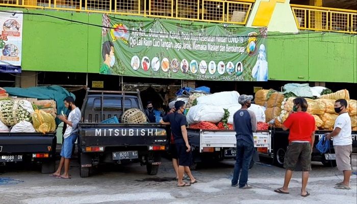 Pasar Keputran Utara Surabaya Kembali Beroperasi Pasar Keputran Utara Surabaya Kembali Beroperasi