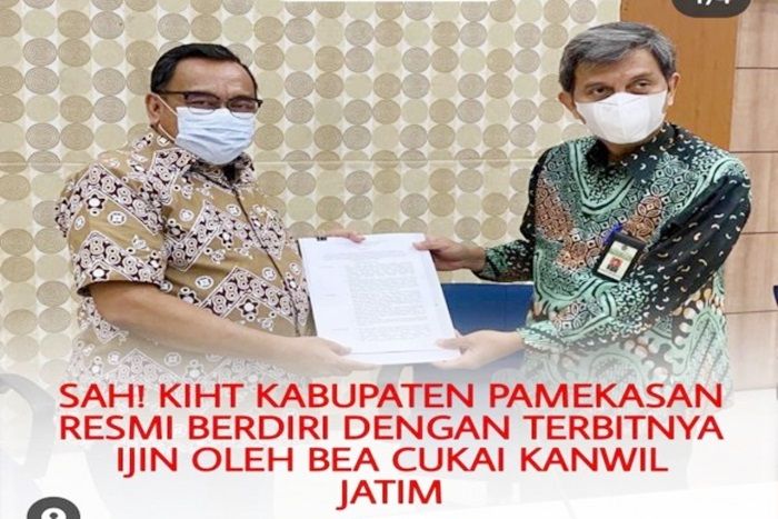 Izin Pendirian Terbit, Pamekasan Resmi jadi Kabupaten Pertama Pemilik KIHT di Jatim Izin Pendirian Terbit, Pamekasan Resmi jadi Kabupaten Pertama Pemilik KIHT di Jatim