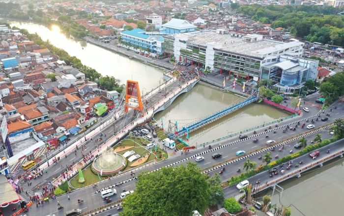 Dishub Surabaya Lakukan Rekayasa Lalu Lintas Jembatan Sawunggaling Dishub Surabaya Lakukan Rekayasa Lalu Lintas Jembatan Sawunggaling