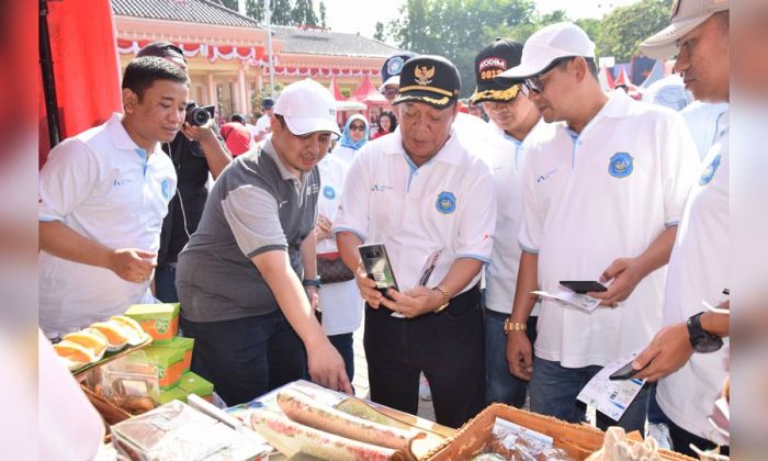 Pemkab Lamongan Resmi Launching LA Pay, Bayar Nasi Boran hingga Infaq Cukup Lewat Aplikasi Pemkab Lamongan Resmi Launching LA Pay, Bayar Nasi Boran hingga Infaq Cukup Lewat Aplikasi