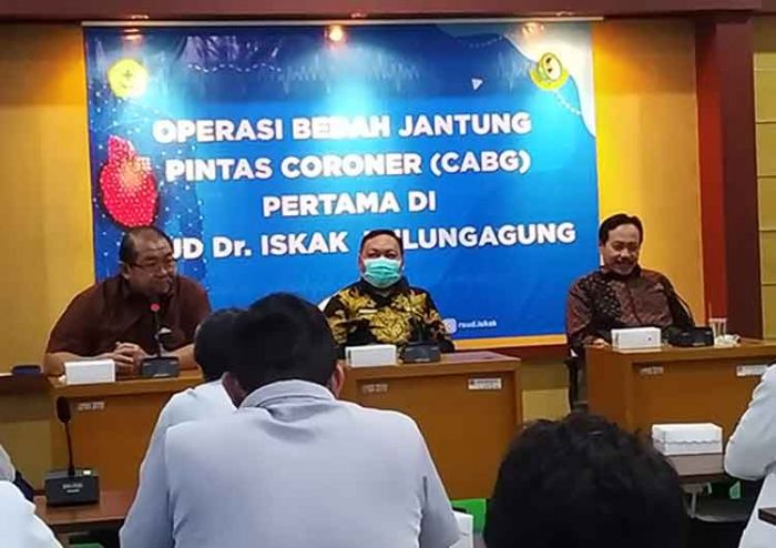 Pertama Kalinya, RSUD dr Iskak Tulungagung Sukses Lakukan Operasi Bedah Jantung Pintas Koroner Pertama Kalinya, RSUD dr Iskak Tulungagung Sukses Lakukan Operasi Bedah Jantung Pintas Koroner