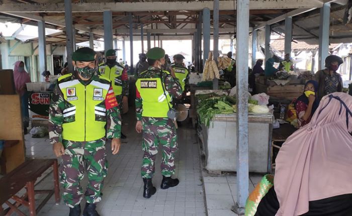 Wujudkan Gerakan Bermasker, Anggota Koramil Dikerahkan Wujudkan Gerakan Bermasker, Anggota Koramil Dikerahkan