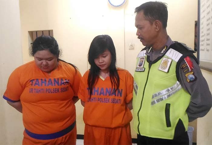 Nyabu, Dua Wanita Muda di Sidoarjo Ditangkap Polisi saat Teler