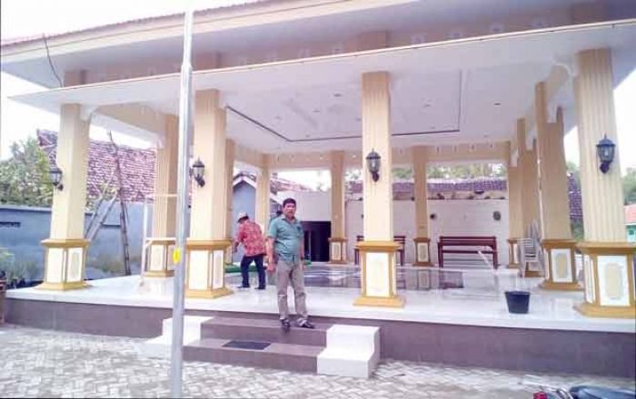 Dapat Kucuran Bantuan dari Pemerintah, Balai Desa Sidogiri Dipercantik Dapat Kucuran Bantuan dari Pemerintah, Balai Desa Sidogiri Dipercantik