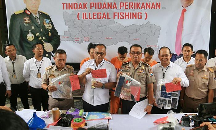 Ini Pesan Dirkrimsus Polda Jatim Soal Illegal Fishing Ini Pesan Dirkrimsus Polda Jatim Soal Illegal Fishing
