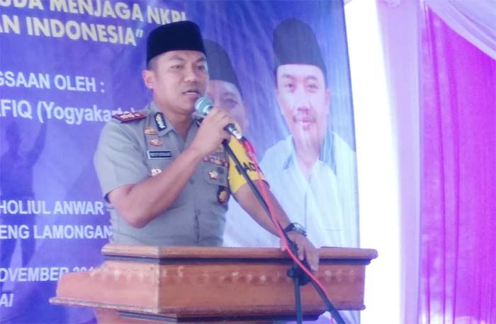 Kapolres Lamongan: Pelajar dan Santri yang Cerdas Tidak Percaya Berita Hoax