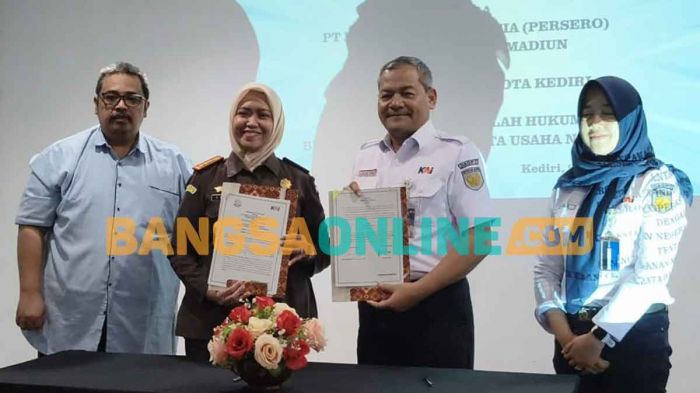 Jaga Aset dan Mitigasi Risiko Hukum, KAI Daop 7 Madiun Gandeng Kejari Kota Kediri Jaga Aset dan Mitigasi Risiko Hukum, KAI Daop 7 Madiun Gandeng Kejari Kota Kediri