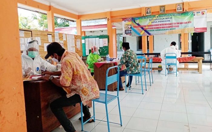 Pastikan Pilbup Kediri 2020 Aman dan Sehat, Jajaran PPK hingga KPPS Jalani Tes Rapid