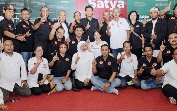 ​Usai Bara JP, Relawan Jokowi JPKP Merapat ke Khofifah-Emil