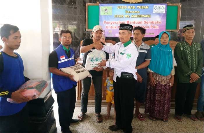 PCNU Tuban Bantu Korban Bencana Palu yang Tinggal di Plumpang