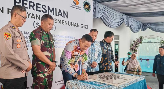 Dukung Program Gizi Nasional, Wali Kota Malang Resmikan 4 SPPG