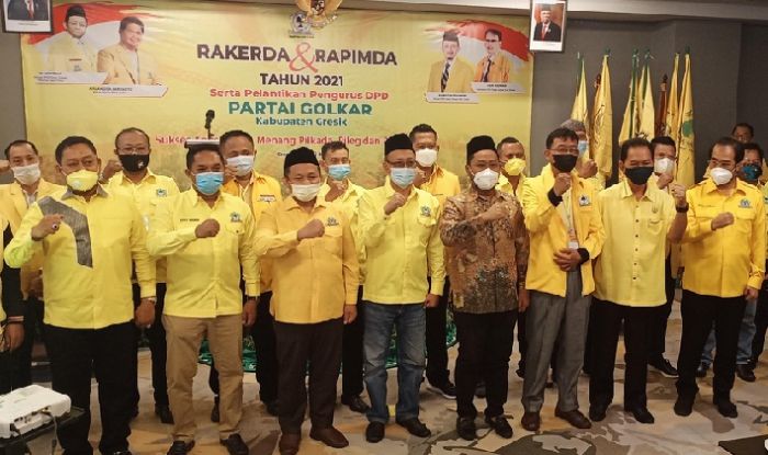 Hadiri Pelantikan Pengurus Golkar Gresik, Gus Yani: Saya Komitmen Bantu Golkar di Pemilu 2024