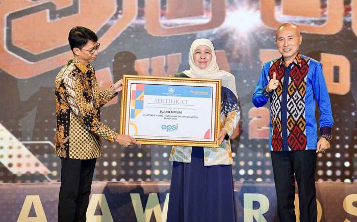 Jawa Timur Raih Juara Umum Olimpiade Sains Nasional dan Olimpiade Penelitian Siswa Indonesia