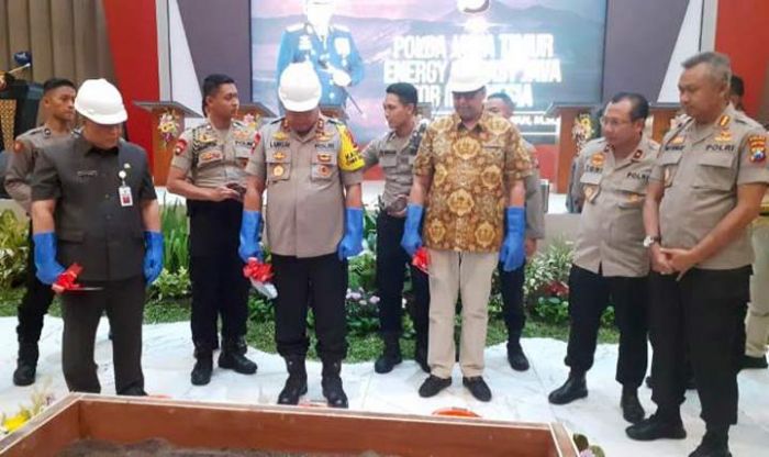 Kapolda Jatim Letakkan Batu Pertama Pembangunan dan Revitalisasi Polda Jatim