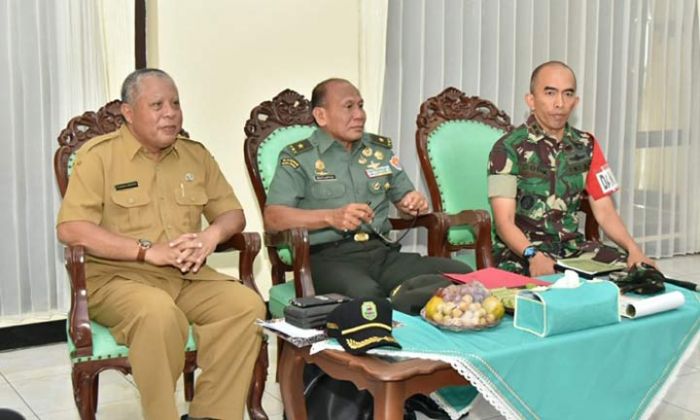 Lakukan Evaluasi, Wasev TMMD 105 Kunjungi Trenggalek