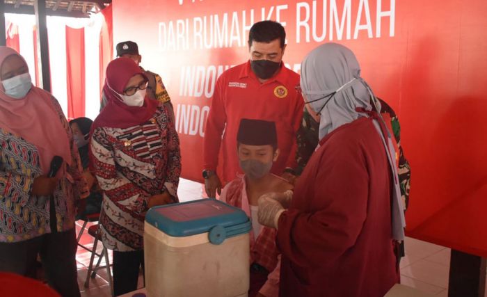 BIN Bantu Kabupaten Blitar Percepat Cakupan Vaksinasi, Sasar Kecamatan dengan Capaian Rendah