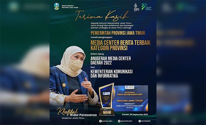 Gubernur Khofifah Berkomitmen Tingkatkan Layanan Informasi Berkualitas untuk Masyarakat