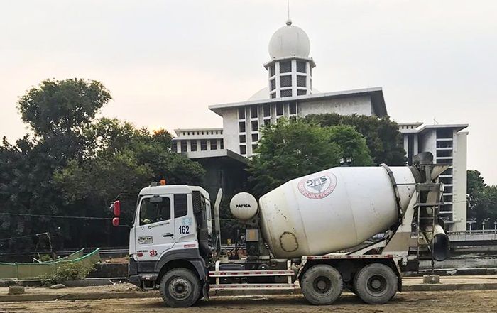 SIG Pasok Kebutuhan Beton untuk Renovasi Masjid Istiqlal