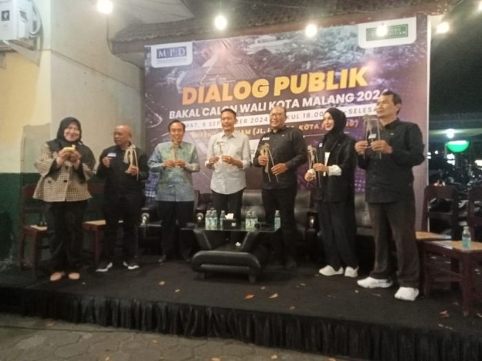 Di Dialog Publik, Bacawali Wahyu Hidayat Paparkan Visi Misi Usung Kearifan Lokal Kota Malang Di Dialog Publik, Bacawali Wahyu Hidayat Paparkan Visi Misi Usung Kearifan Lokal Kota Malang