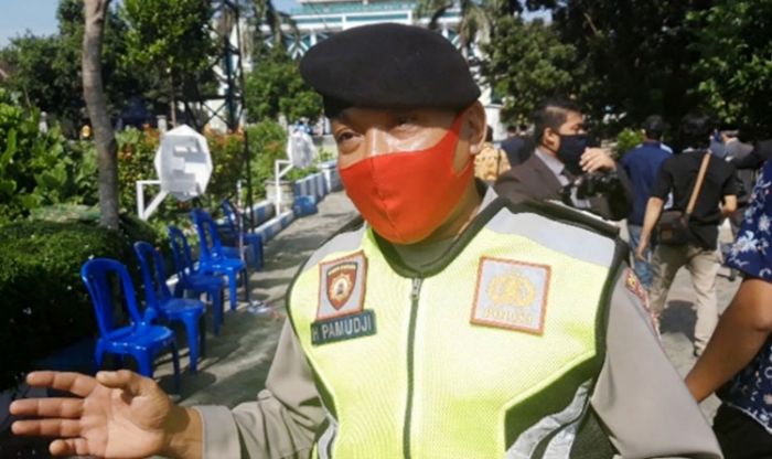 Polisi Usir Wartawan Saat Liput Kampung Tangguh Ponpes Gontor di Gurah Kediri