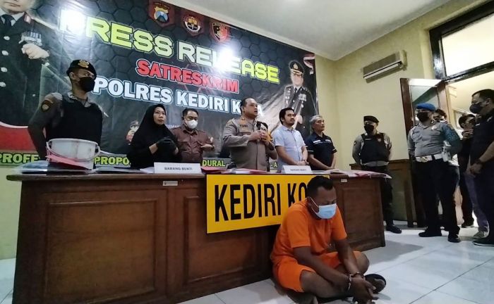 Pelaku Perampokan di BPR Kota Kediri Diamankan Polisi