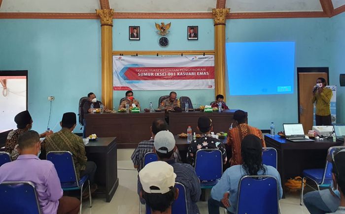 Pertamina EP Cepu Zona 11 Regional Jawa Timur Gelar Sosialisasi Pengeboran Sumur Kasuari Emas Pertamina EP Cepu Zona 11 Regional Jawa Timur Gelar Sosialisasi Pengeboran Sumur Kasuari Emas