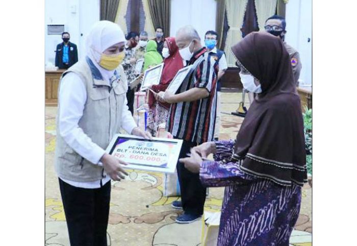 ​Pembagian BLT-DD Tahap I, Jatim Tempati Posisi Teratas Jumlah Desa Tersalurkan  