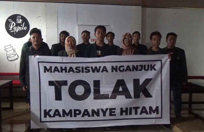 Cegah Provokasi saat Pemilu 2024, Aliansi Mahasiswa di Nganjuk Tolak Kampanye Hitam Cegah Provokasi saat Pemilu 2024, Aliansi Mahasiswa di Nganjuk Tolak Kampanye Hitam