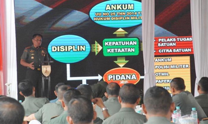 ​Silaturahim Komuniti Hukum, Pangdam V/Brawijaya Tekankan Prajurit Hindari Pelanggaran