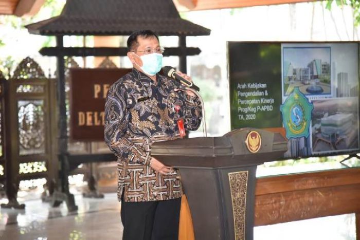 Fokus Covid-19 dari Tiga Tupoksi, Pj Bupati Sidoarjo Rakor dengan Pimpinan OPD