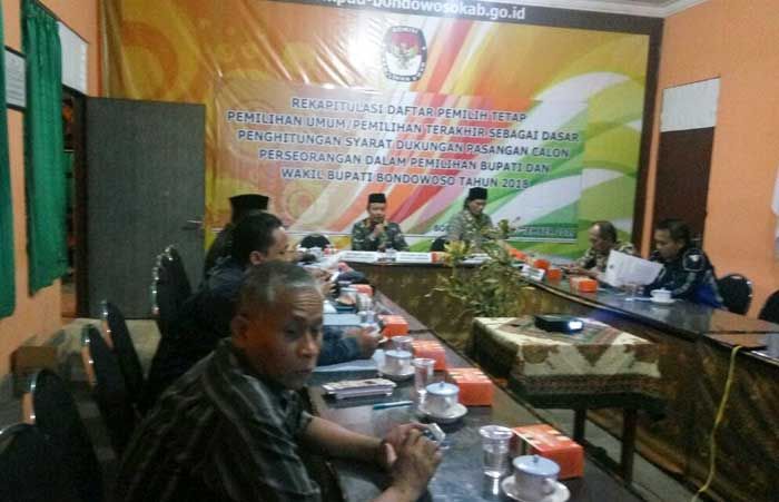 KPU Bondowoso Tetapkan Syarat Paslon Perseorangan KPU Bondowoso Tetapkan Syarat Paslon Perseorangan
