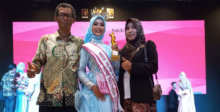 Sabet Juara 1 Miss Hijab Indonesia 2021, Gus Barra Langsung Video Call Nurul Iftitah
