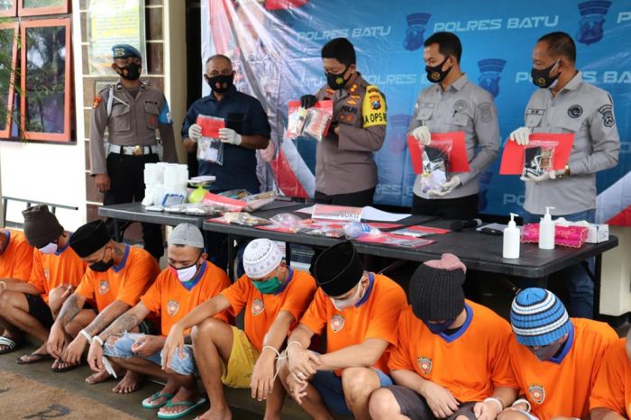 4 Bulan, Polres Batu Gulung 13 Tersangka Kasus Narkotika 4 Bulan, Polres Batu Gulung 13 Tersangka Kasus Narkotika