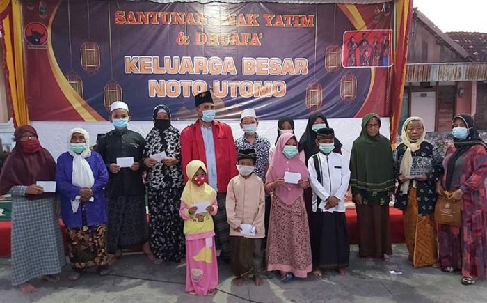 Songsong Idul Fitri 1442 H, Noto Utomo Santuni Ratusan Anak Yatim Songsong Idul Fitri 1442 H, Noto Utomo Santuni Ratusan Anak Yatim