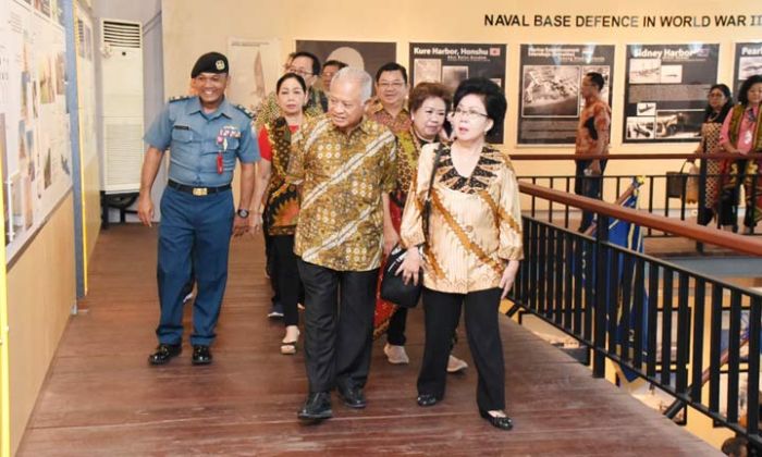 Mantan Menhan RI Purnomo Yusgiantoro Kunjungi Markas Komando Armada II Mantan Menhan RI Purnomo Yusgiantoro Kunjungi Markas Komando Armada II