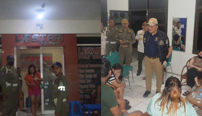Berantas Prostitusi via MiChat, Satpol PP Gresik Razia Homestay Lestari Berantas Prostitusi via MiChat, Satpol PP Gresik Razia Homestay Lestari