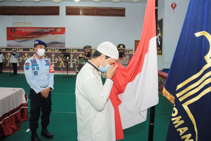 Napiter WBP Lapas Surabaya Ucapkan Janji Setia kepada NKRI